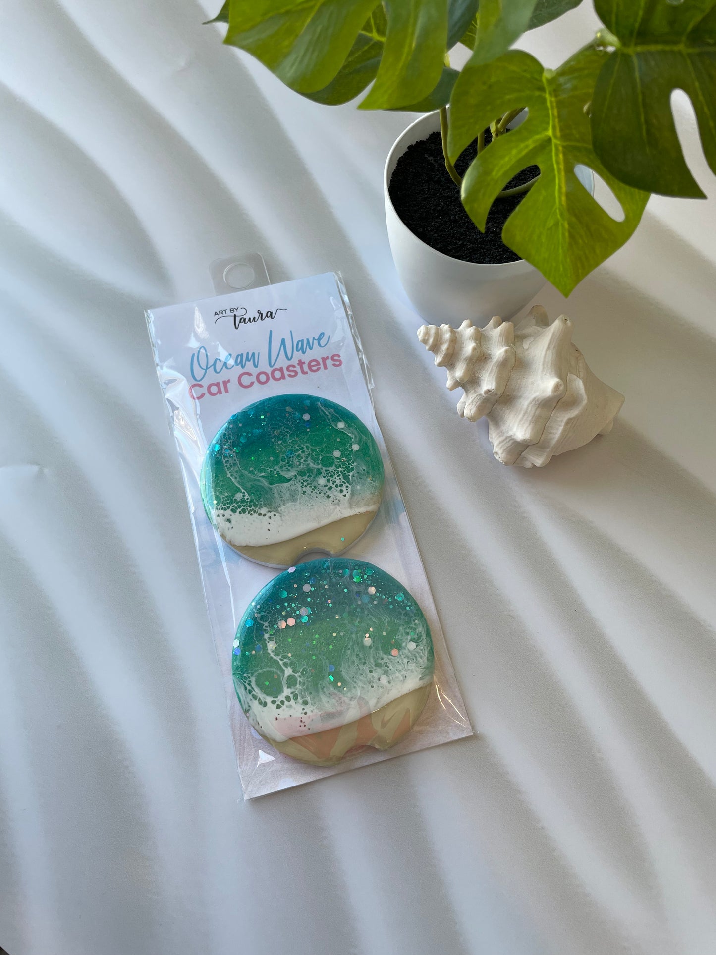 Car Coasters - Art By Taura