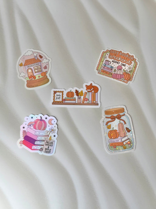 Cozy Season Sticker Bundle - Art By Taura