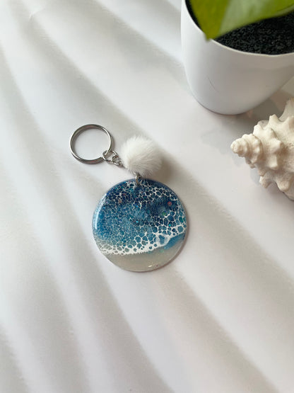 Keychain - Round - Art By Taura