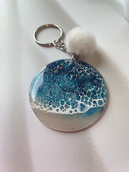 Keychain - Round - Art By Taura