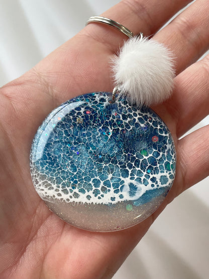 Keychain - Round - Art By Taura