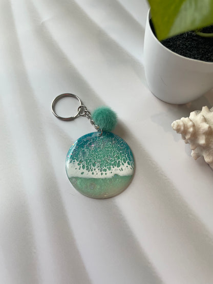 Keychain - Round - Art By Taura