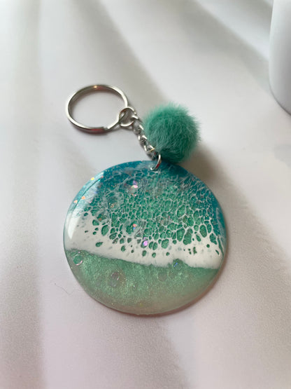 Keychain - Round - Art By Taura