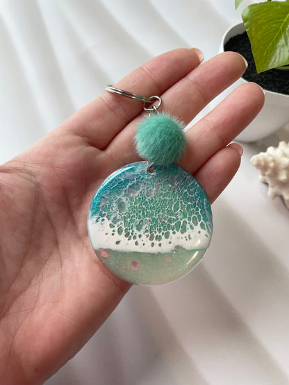 Keychain - Round - Art By Taura