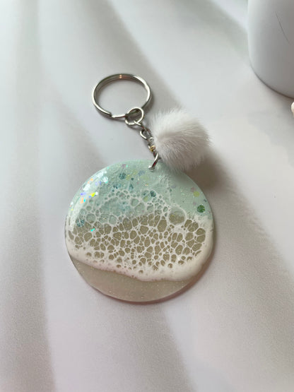 Keychain - Round - Art By Taura