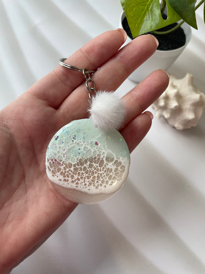 Keychain - Round - Art By Taura