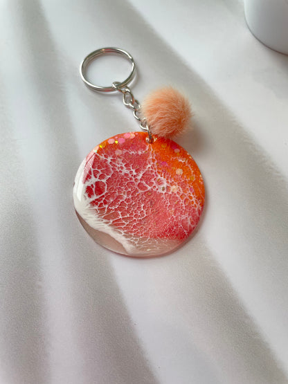 Keychain - Round - Art By Taura