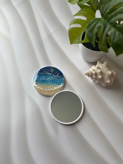 Compact Mirror - Plastic - Art By Taura