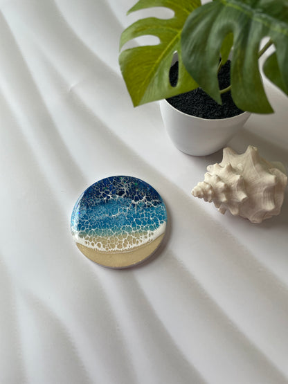 Compact Mirror - Plastic - Art By Taura