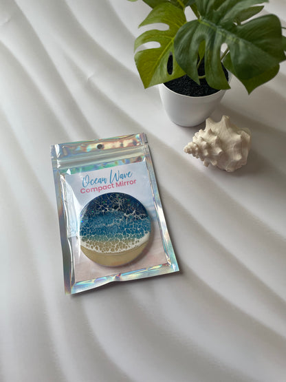 Compact Mirror - Plastic - Art By Taura