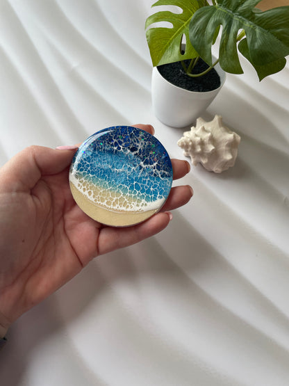 Compact Mirror - Plastic - Art By Taura