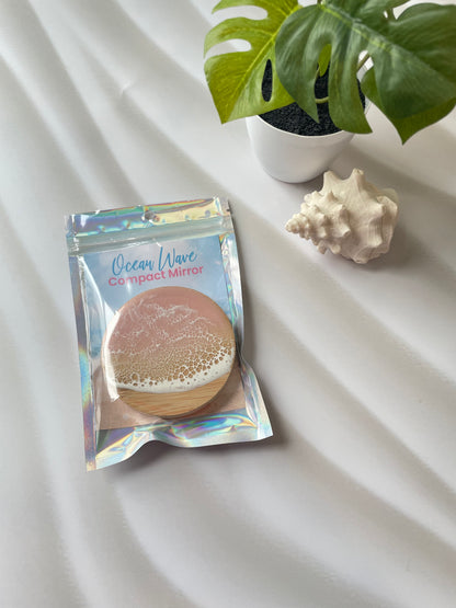 Compact Mirror - Bamboo - Art By Taura