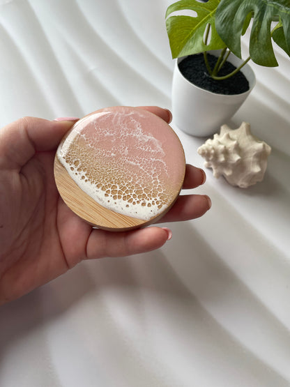 Compact Mirror - Bamboo - Art By Taura