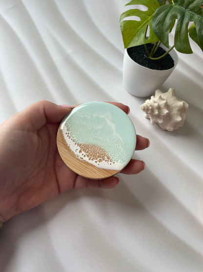 Compact Mirror - Bamboo - Art By Taura