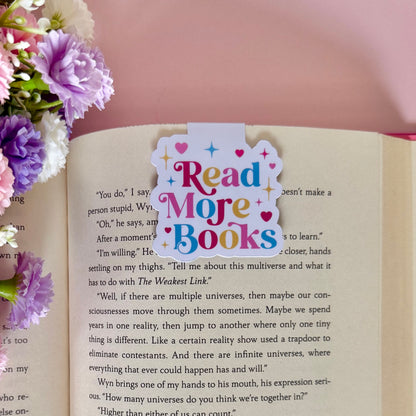 Read More Books Magnetic Bookmark - Art By Taura