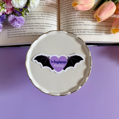 Wingspan Matters Vinyl Sticker - Art By Taura