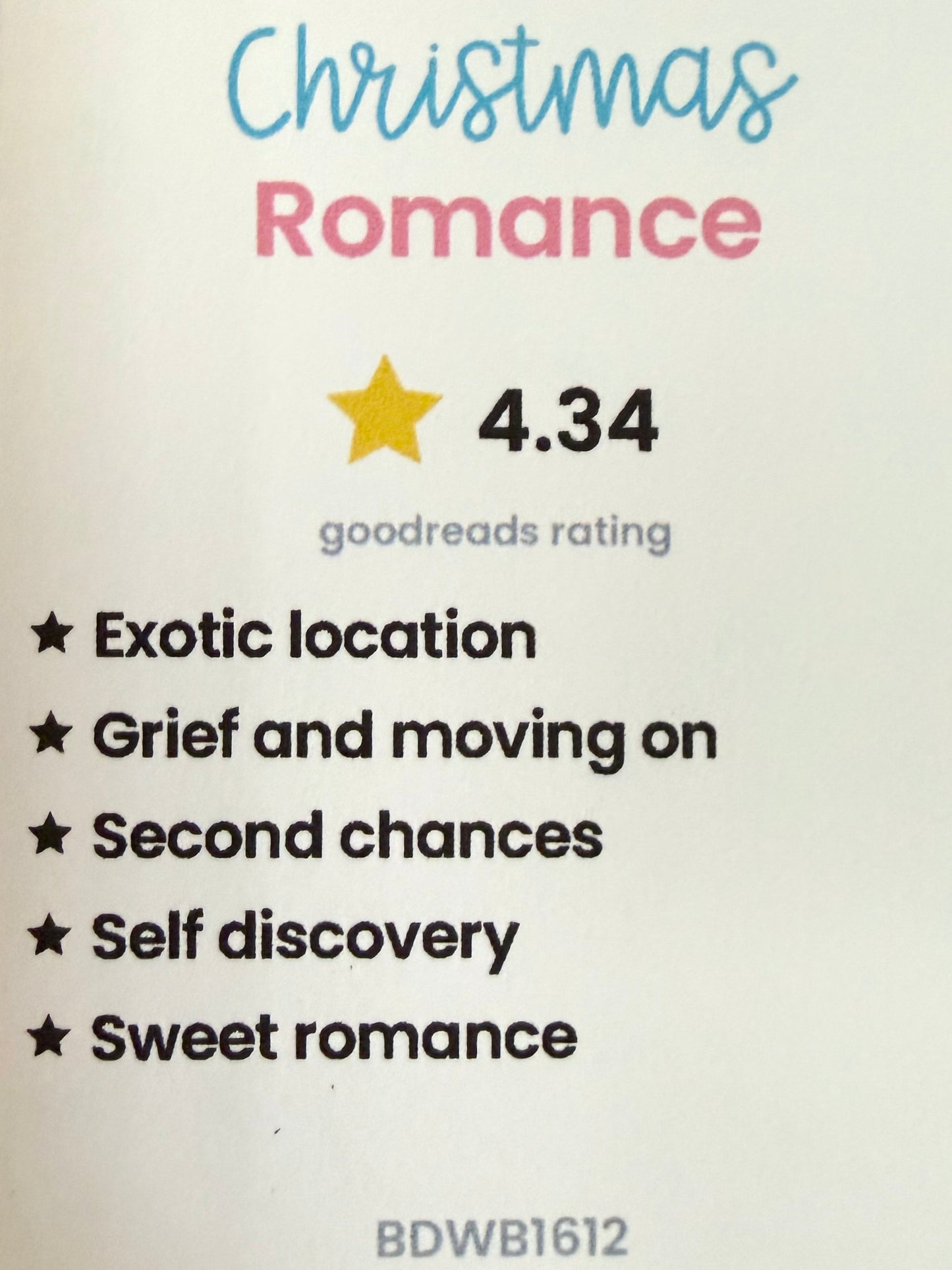 Blind Date with a Book #1612