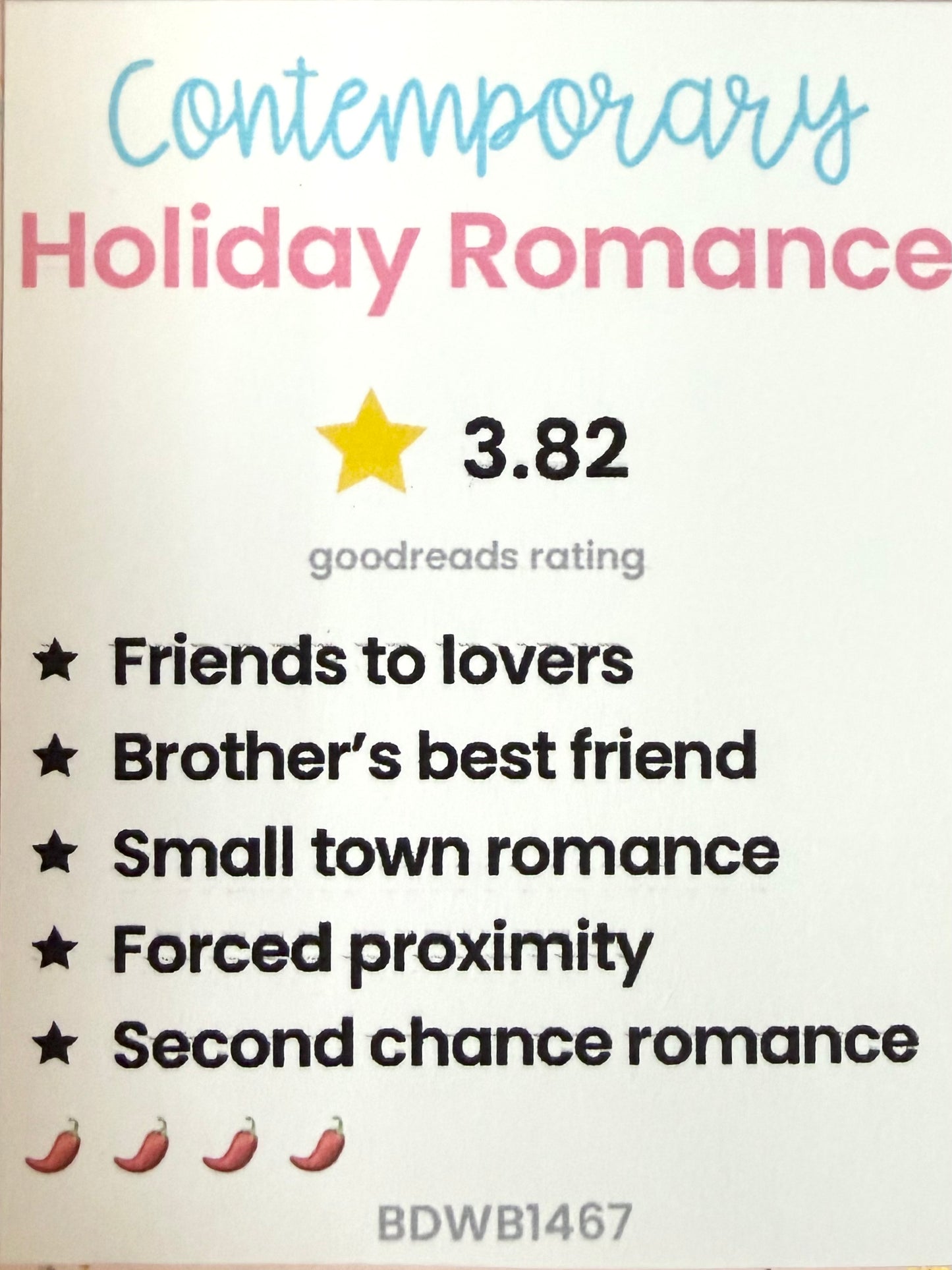 Blind Date with a Book #1467