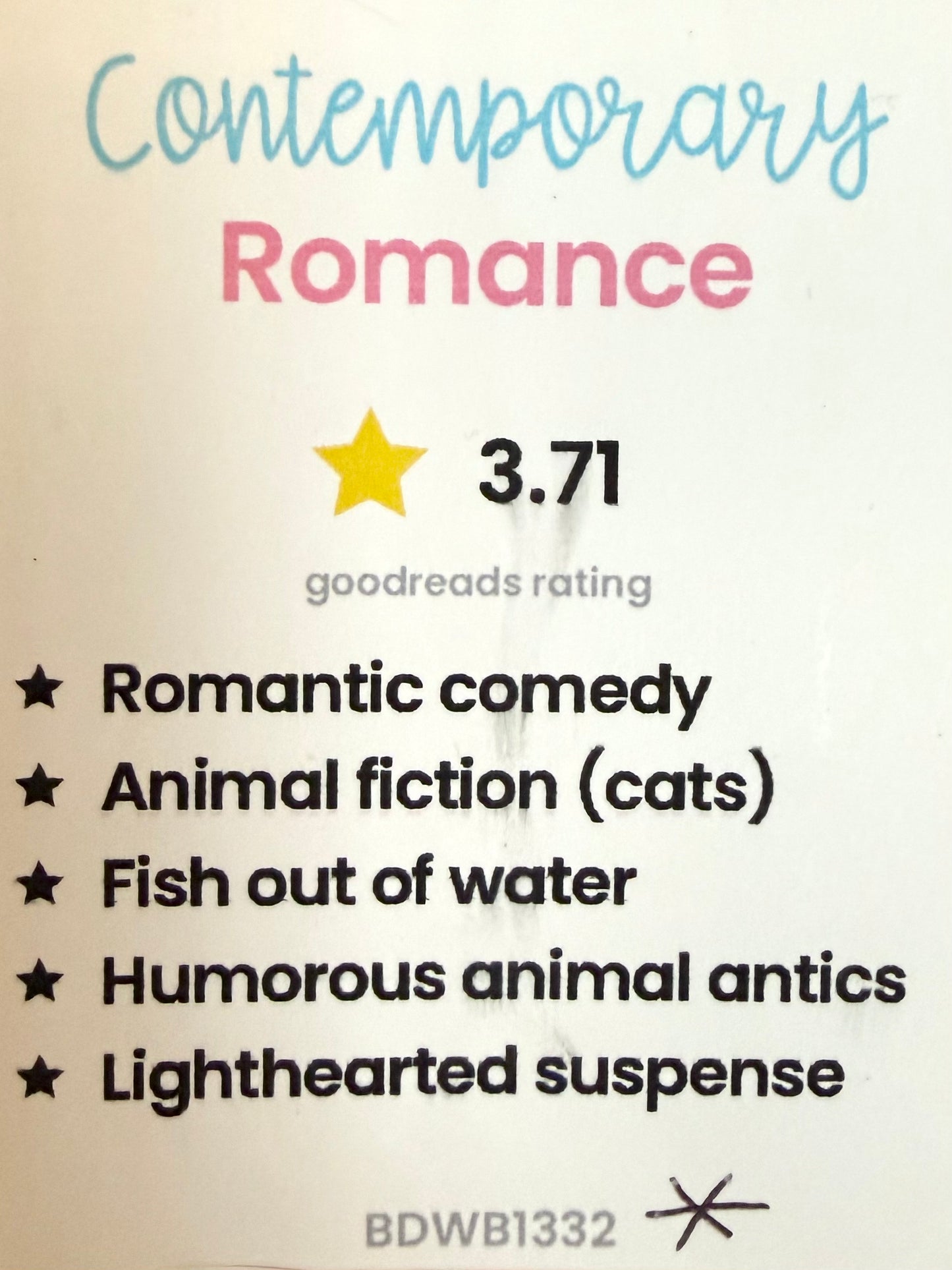 Blind Date with a Book #1332