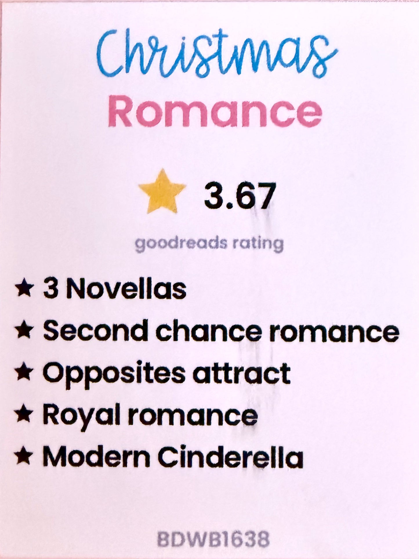 Blind Date with a Book #1638