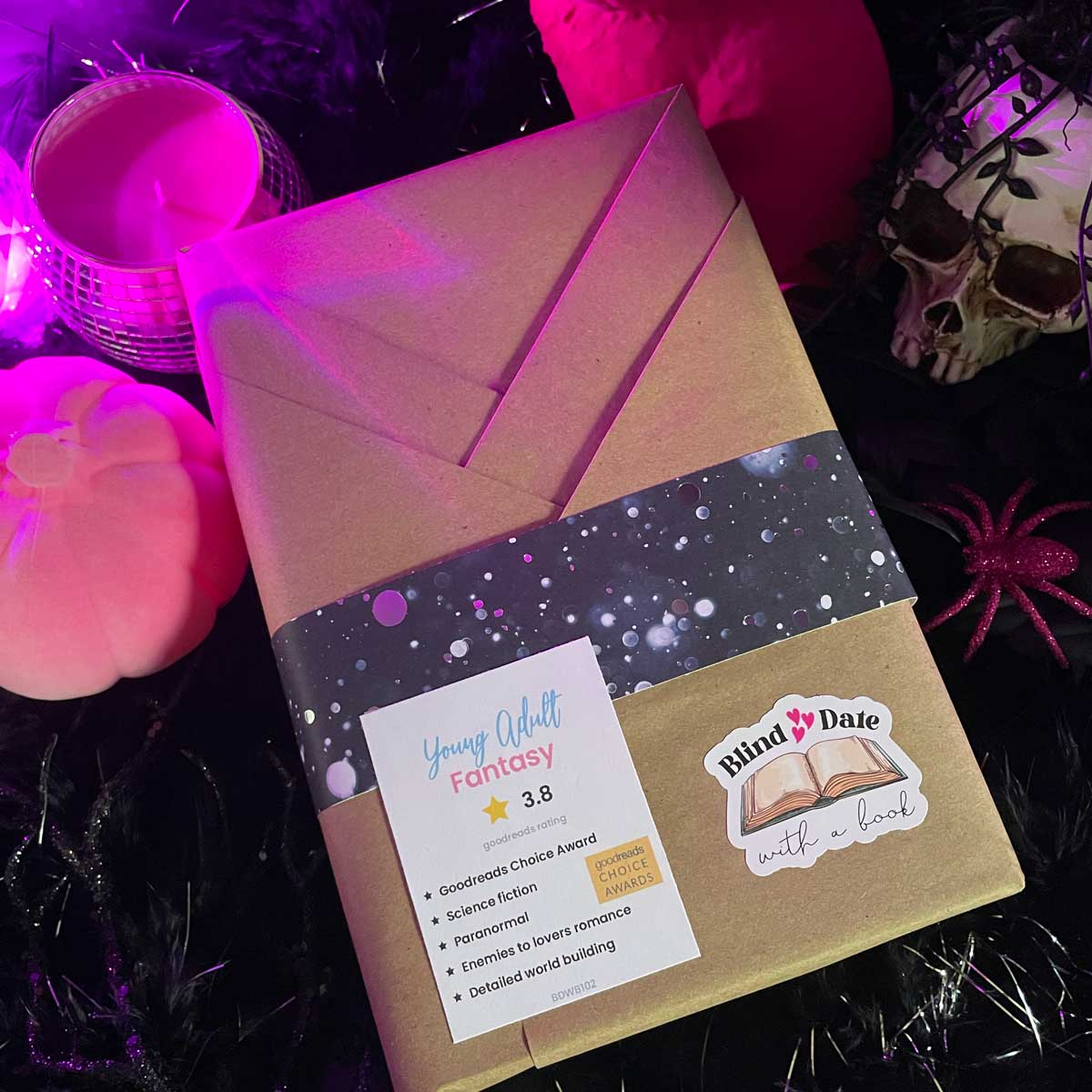 Blind Date with a Book - Young Adult Fantasy (102) - Art By Taura