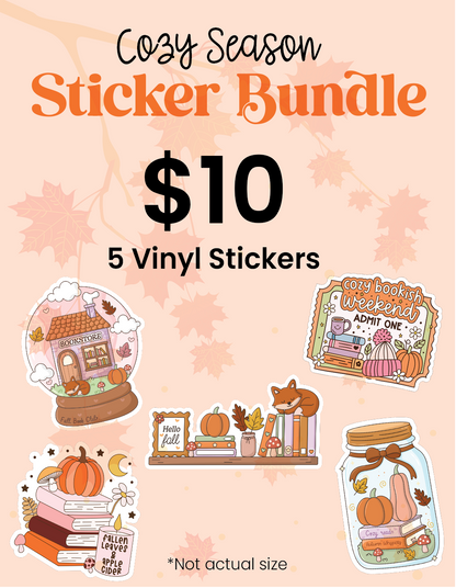 Cozy Season Sticker Bundle - Art By Taura