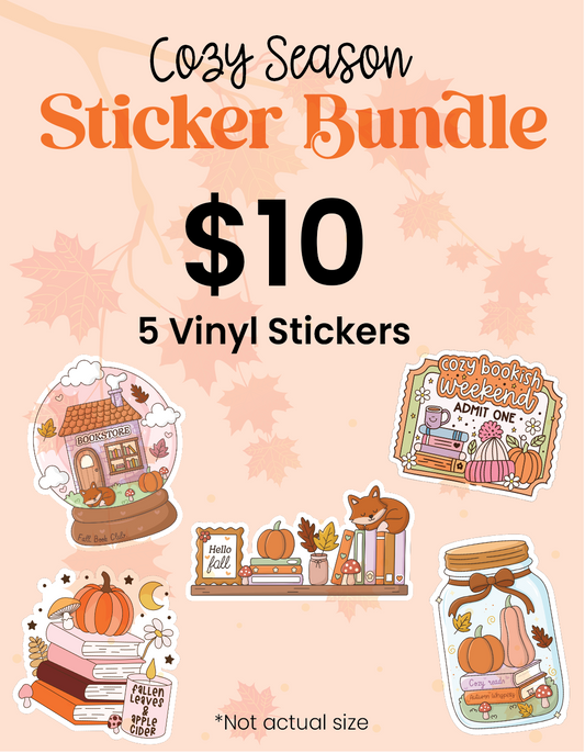 Cozy Season Sticker Bundle - Art By Taura
