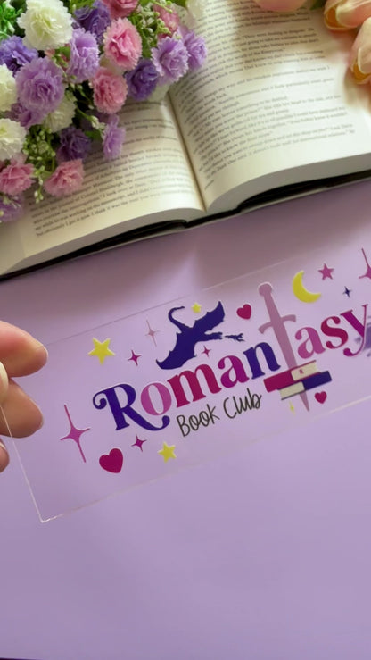 Romantasy Book Club Acrylic Bookmark