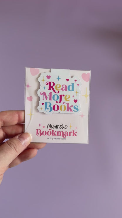 Read More Books Magnetic Bookmark
